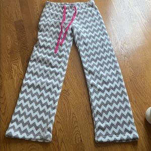 Plush pajama pants